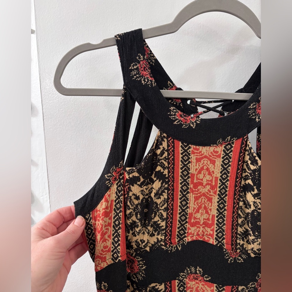 Free People Boho Patterned Maxi Dress - Picture 3 of 11